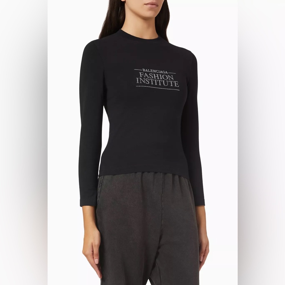 Balenciaga Unisex Fashion Institute Longsleeve T